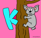 Dibujo Koala pintado por yoraisi