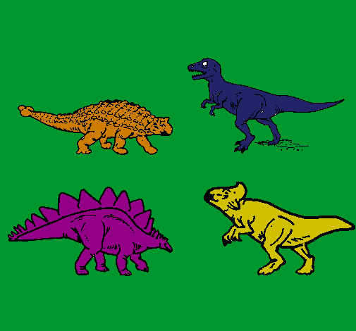 Dinosaurios de tierra