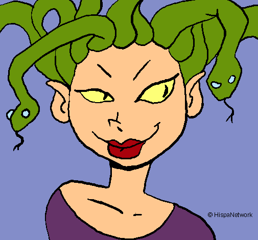 Mujer medusa