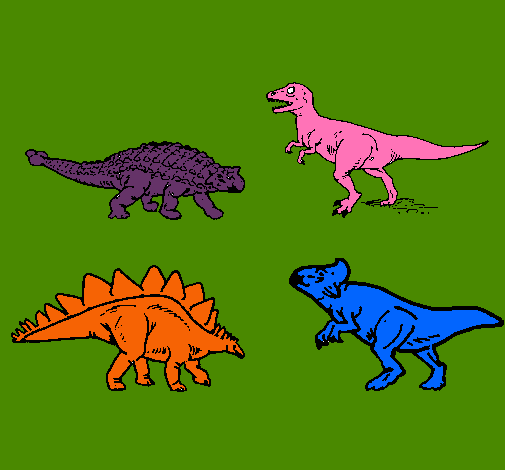 Dinosaurios de tierra