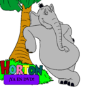 Dibujo Horton pintado por CARLOS