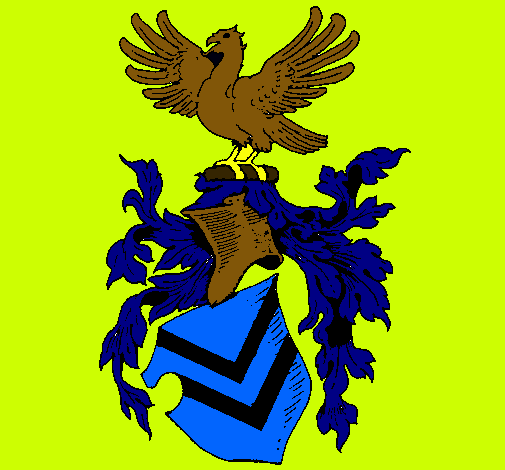 Escudo de armas y aguila 