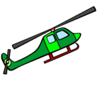 Dibujo Helicóptero de juguete pintado por MAMAPAU