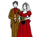 Dibujo Marido y mujer III pintado por salvadormarreros