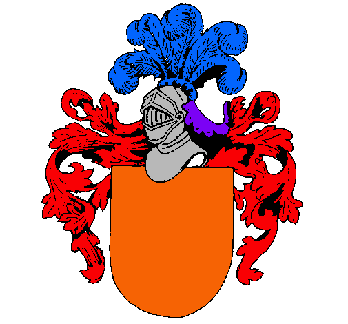 Escudo de armas y casco