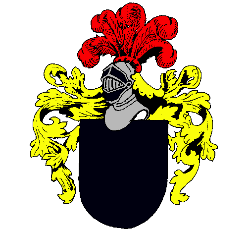 Escudo de armas y casco