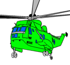 Dibujo Helicóptero al rescate pintado por DANIELHILARION