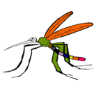 Dibujo Mosquito pintado por claudiarbibrabovasques
