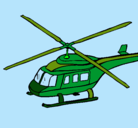 Dibujo Helicóptero  pintado por fea2110