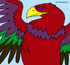 Dibujo Águila Imperial Romana pintado por alex