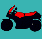 Dibujo Motocicleta pintado por jeronimogalvan