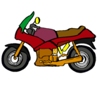 Dibujo Motocicleta pintado por oscar