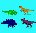 Dibujo Dinosaurios de tierra pintado por 3333344444rrrr22211111