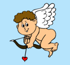 Dibujo Cupido pintado por jakiteamo