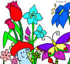 Dibujo Fauna y flora pintado por joaquin
