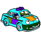 Dibujo Herbie Taxista pintado por roberto