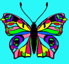 Dibujo Mariposa  pintado por Camila