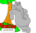 Dibujo Horton pintado por benjitayjosefita