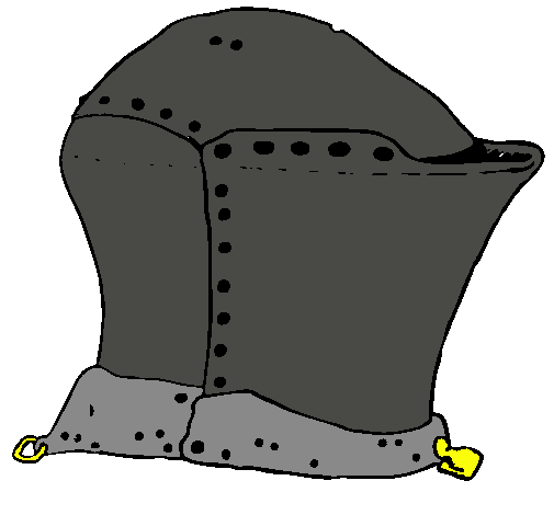 Casco de caballero