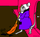 Dibujo La ratita presumida 1 pintado por salma