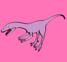 Dibujo Velociraptor II pintado por Lu1