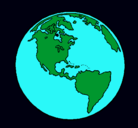 Dibujo Planeta Tierra pintado por alexis