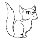 Dibujo Gata persa pintado por gat