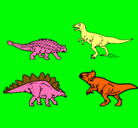 Dibujo Dinosaurios de tierra pintado por corteshgftrhjmnklliuyedx