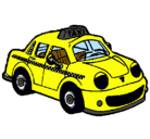 Dibujo Herbie Taxista pintado por PAULA