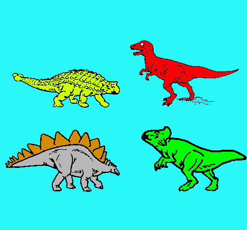 Dinosaurios de tierra