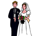 Dibujo Marido y mujer III pintado por susi