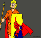 Dibujo Soldado romano II pintado por TONY