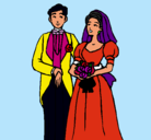 Dibujo Marido y mujer III pintado por arelis