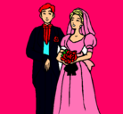 Dibujo Marido y mujer III pintado por JHONATAN