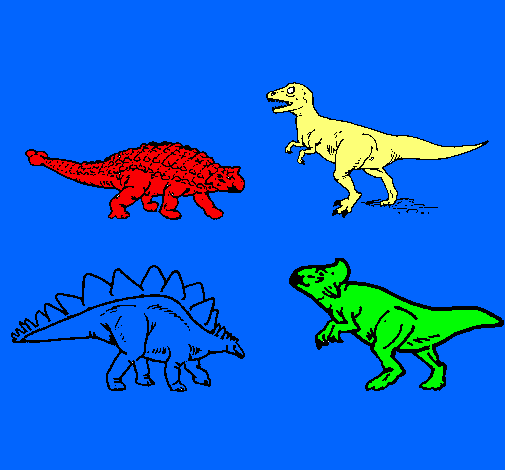 Dinosaurios de tierra