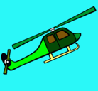 Dibujo Helicóptero de juguete pintado por luis