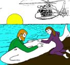 Dibujo Rescate ballena pintado por paquichi