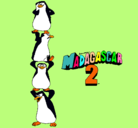 Dibujo Madagascar 2 Pingüinos pintado por Sckiper
