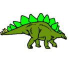 Dibujo Stegosaurus pintado por qqwwtyhhujjillkl-¿muunca