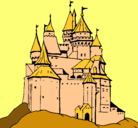 Dibujo Castillo medieval pintado por gianelaaaa
