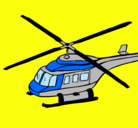 Dibujo Helicóptero  pintado por karkacha