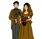 Dibujo Marido y mujer III pintado por adrian