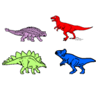 Dibujo Dinosaurios de tierra pintado por jOhan