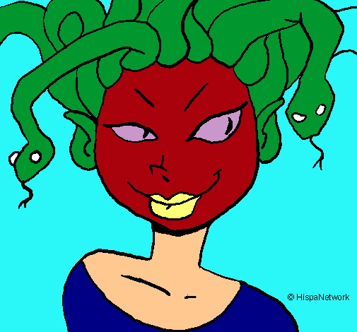 Mujer medusa