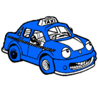 Dibujo Herbie Taxista pintado por iker