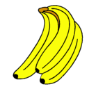 Dibujo Plátanos pintado por Rebeca