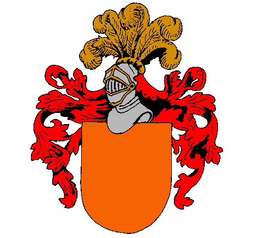 Escudo de armas y casco