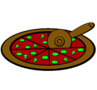 Dibujo Pizza pintado por pepe