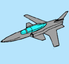Dibujo Jet pintado por CarlitosS