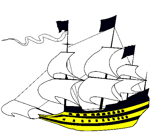 Velero del siglo XVII